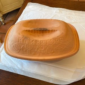 Romertopf roasting dish